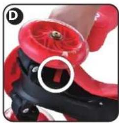 SereneLife Infinity 3 SLKS39 - SCOOTER DISASSEMBLE - 4