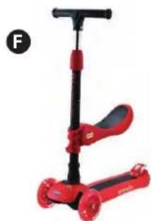 SereneLife Infinity 3 SLKS39 - SCOOTER ASSEMBLY - 6