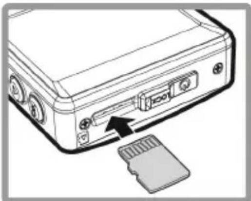 HP f555g - Inserting the Memory Card - 1