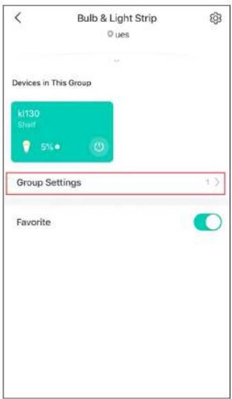 Bulb & Light Strip Devices in This Group k130 Shelf 5% Group Settings Favorite