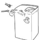 HAIER JW-K33F - 改造は絶対しない。また、修理技術者以外の人が分解したり修理しない - 1
