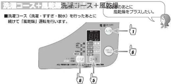 HAIER JW-K33F - 洗濯のしかた (つづき) - 1