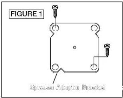 FIGURE 1 Speaker Adaptor Bracket
