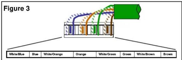 Figure 3 White/Blue Blue White/Orange Orange White/Green Green White/Brown Brown