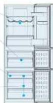 HAIER BCD-252WDBD - 食品储存指南 - 2