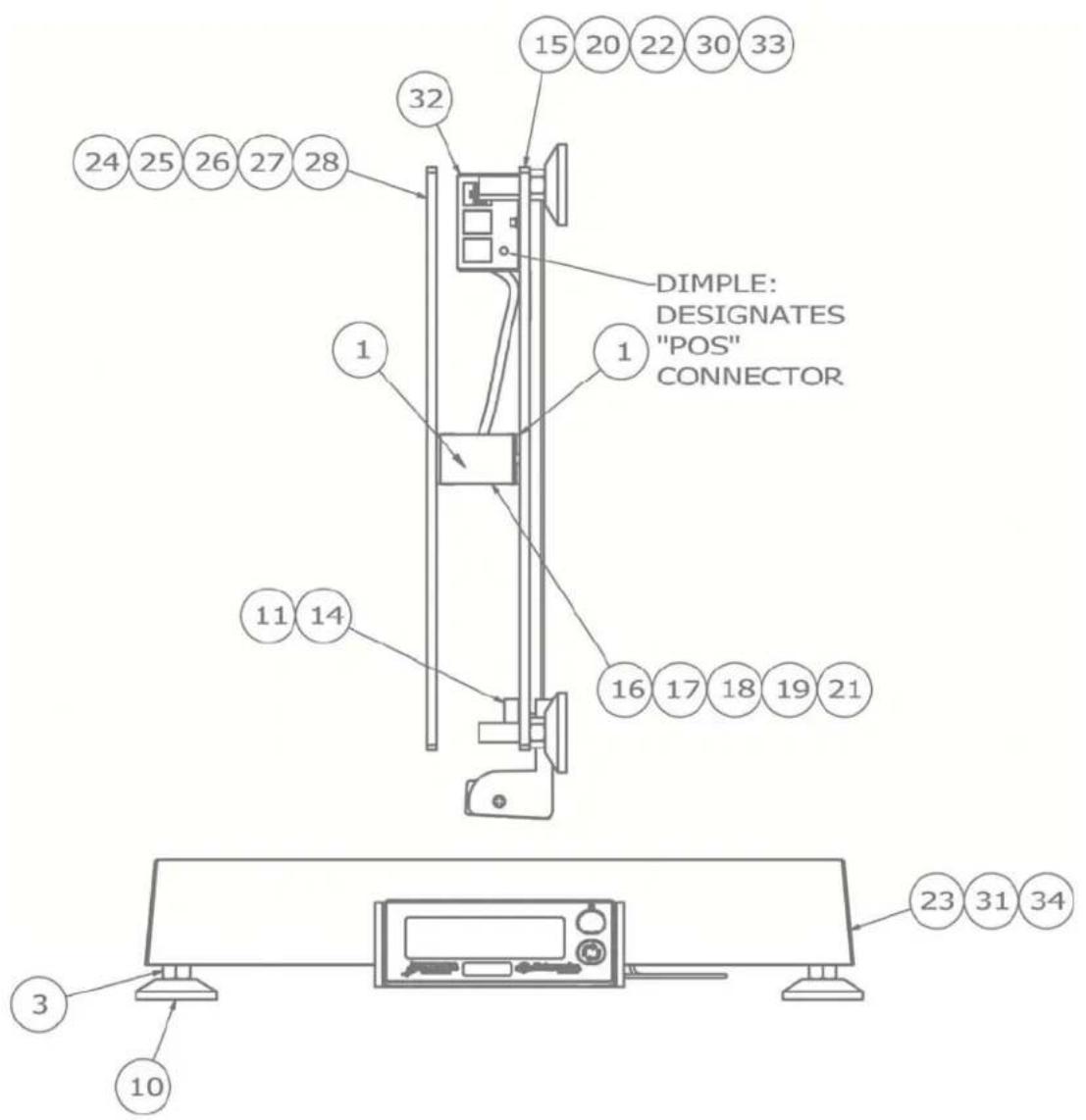 Cardinal Detecto APS15 - APSRD (REMOTE DISPLAY) - 4