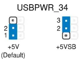 USBPWR_34 +5V (Default) +5VSB