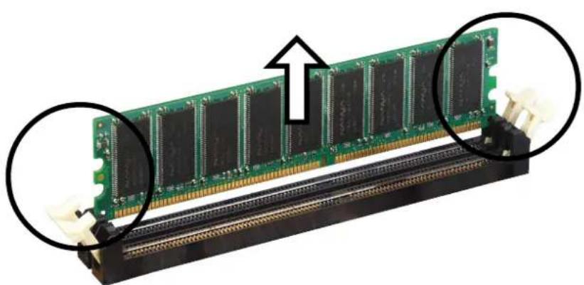 ASUS AP130-D5 - Removing a DIMM - 2