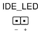 ASUS AP130-D5 - Hard disk activity LED (2-pin IDE\_LED) - 2