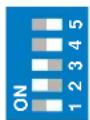 ASUS AP130-D5 - CPU frequency selection (DSW Switches 1-5) - 8