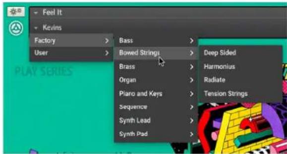 NATIVE INSTRUMENTS Feel It - Loading a Snapshot - 2