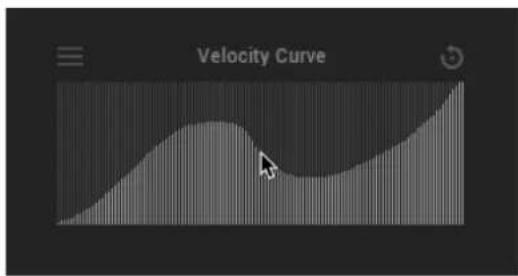 NATIVE INSTRUMENTS Feel It - Editing the User Velocity Curve - 2