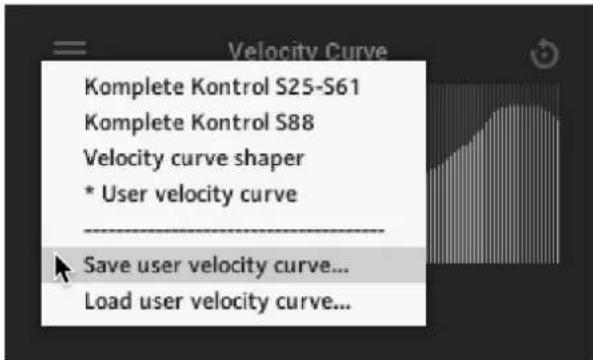 NATIVE INSTRUMENTS Bazzazian Tapes - Managing Velocity Curve Presets - 1