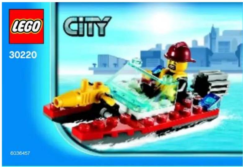 LEGO Fire Speedboat 30220 - 1