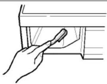 LG DWM-1001 - ■ Beholderens åpning - 1