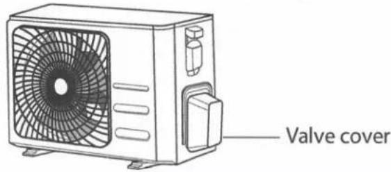 Daizuki DX36X426H-16 - Instructions for Connecting Piping to Outdoor Unit - 1