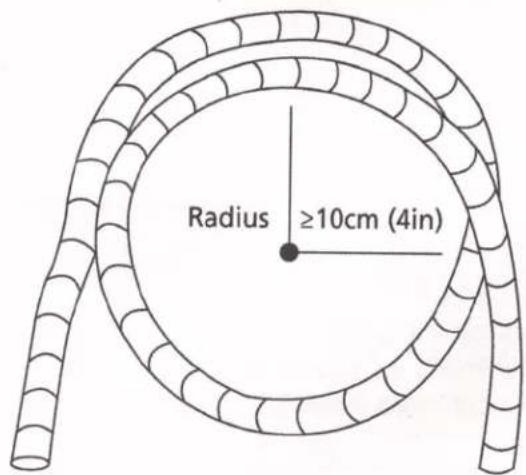 Daizuki DX36X426H-16 - MINIMUM BEND RADIUS - 1