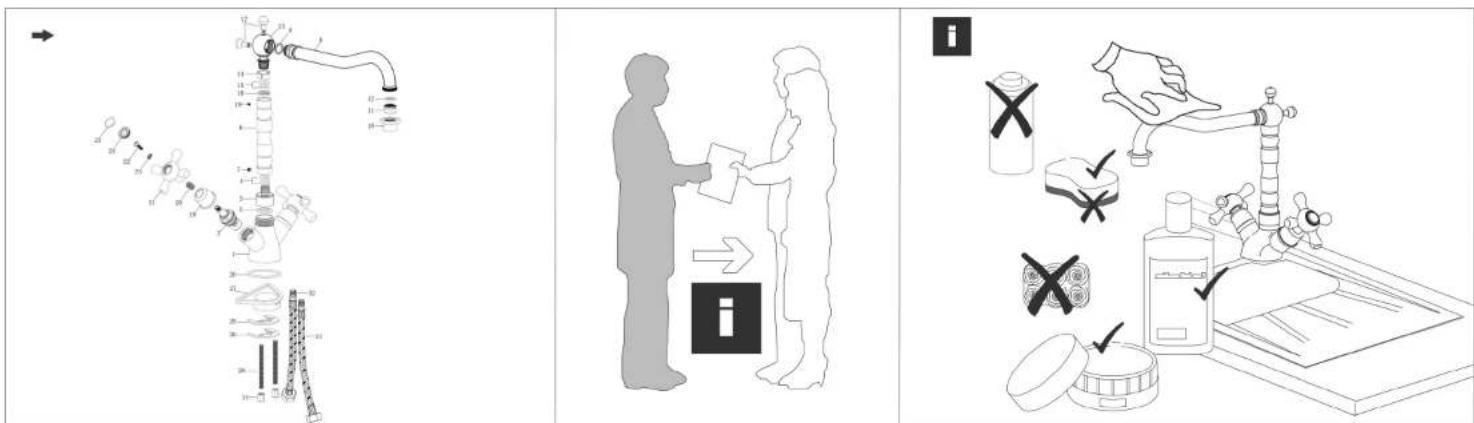 Medical procedure diagram showing steps to resolve a patient's injection, with instructions for checking and dis Majority.