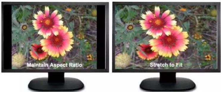 Maintain Aspect Ratio Stretch to Fit