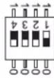 AMX DGX-AIE - NX Series – Configuring DIP Switch Mode Settings (optional) - 2