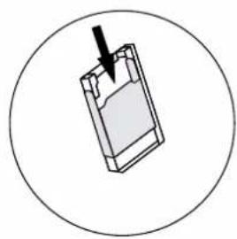 PHILIPS E2105 - 插入 SIM/SD 卡 - 6