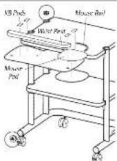 PBS Pan Water Filter Mouse Rod Mouse Rod