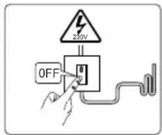 230V OFF
