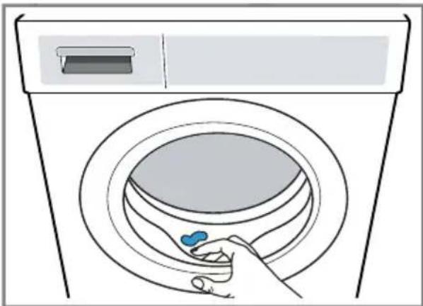 BOSCH WAN2821PSN - Ta ut tøyet - 1