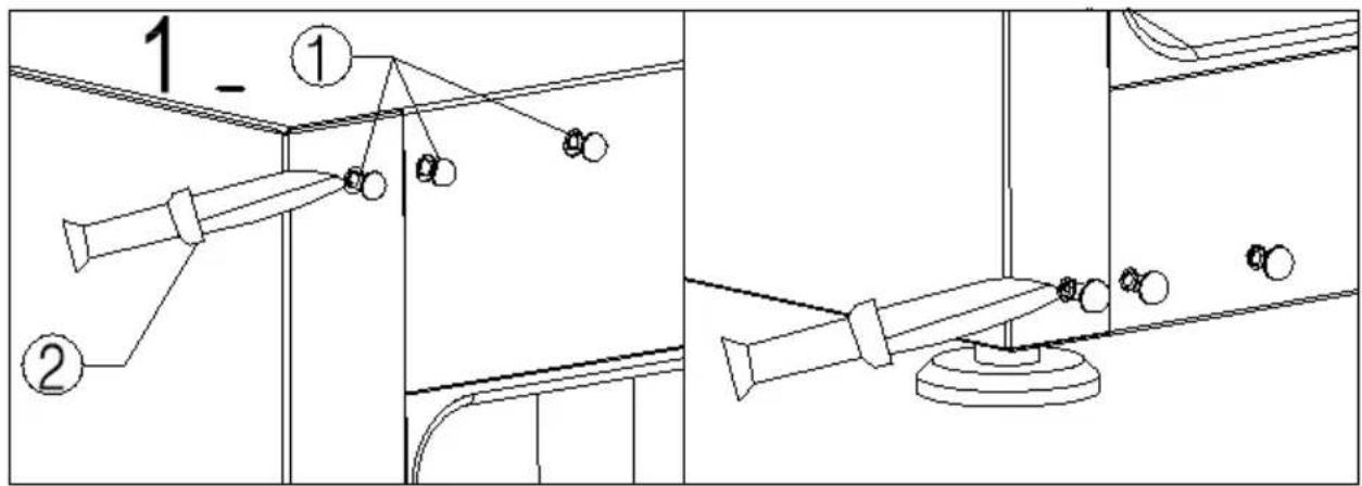 1 - ① ②