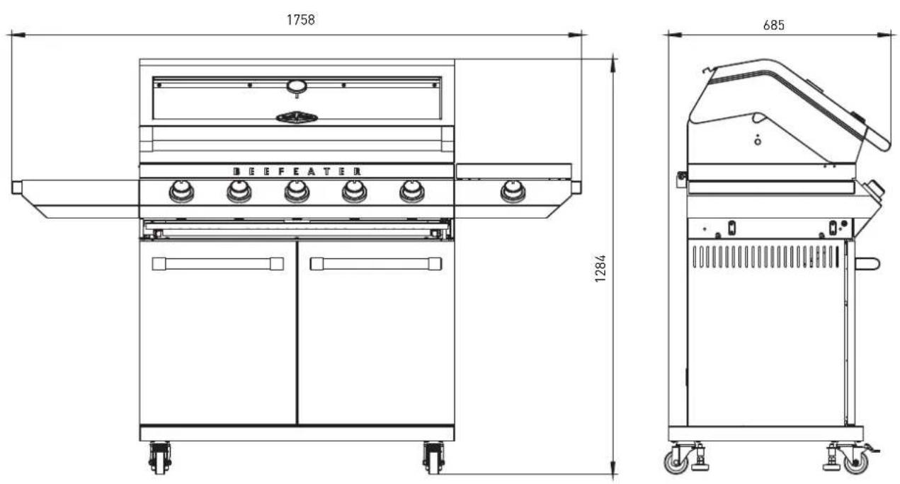 BeefEater BMF7645SA - BMG7652SA - 2