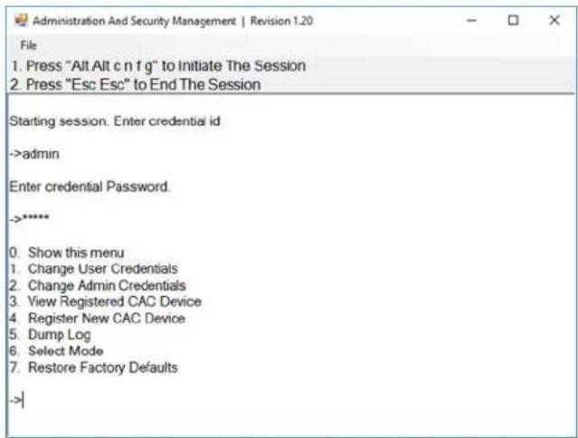 iPGARD SDHN-2S-P - To view or dump the Event Log: - 1