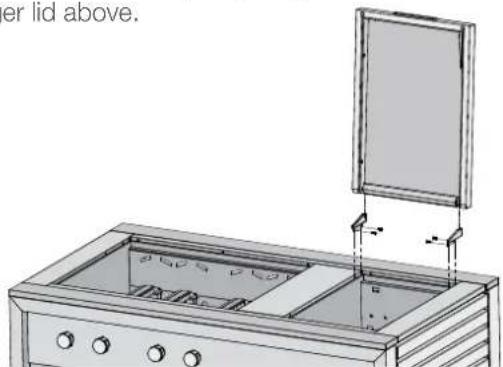 ELECTROLUX E:Volution EQBM120LAS - Fitting of slimline lid - 2