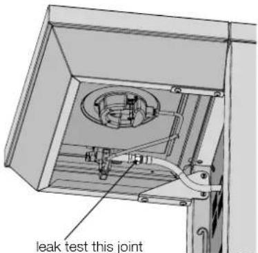 leak test this joint