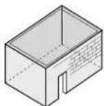 ELECTROLUX En:V barbecue EQBM100AS - Outdoor area example 3 - 1