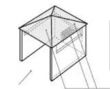 ELECTROLUX En:V barbecue EQBM100AS - Outdoor area example 4 - 1