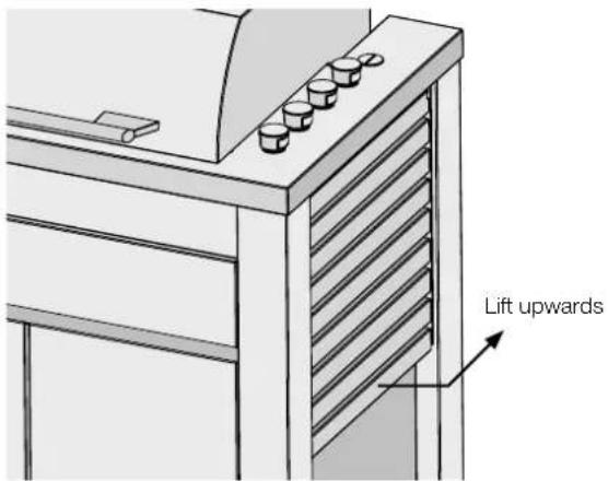 Lift upwards