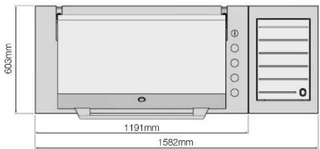 603mm 1191mm 1582mm