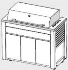 ELECTROLUX En:V barbecue EQBM100AS - DIMENSIONS - 5
