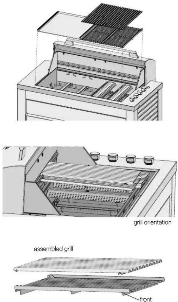 ELECTROLUX En:V barbecue EQBM100AS - ASSEMBLING THE BARBECUE - 3