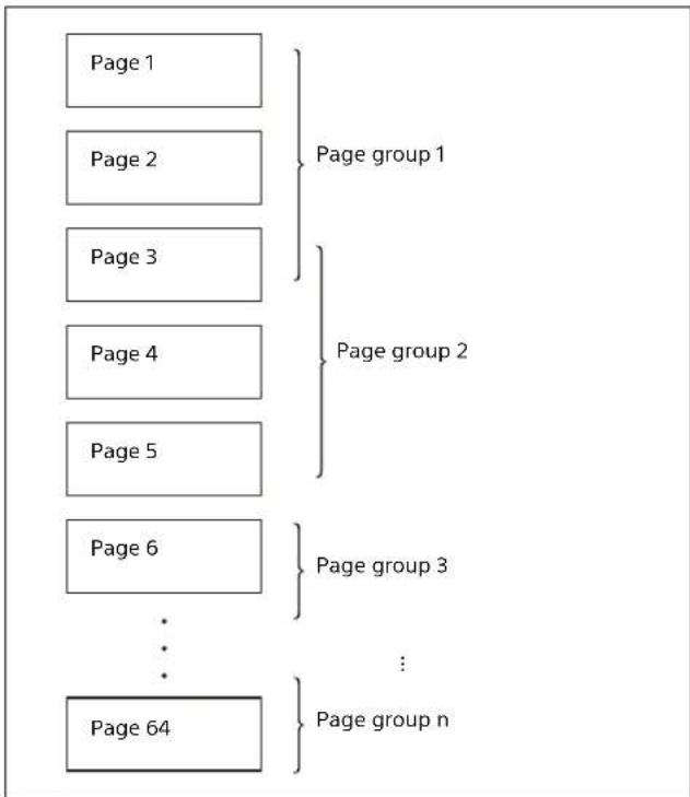 SONY MKS-E1620 - Pages and Page Groups - 1