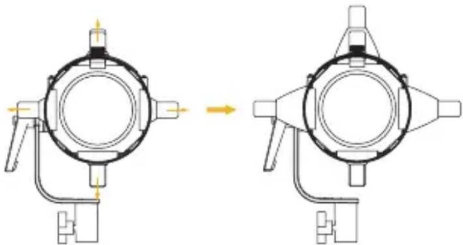 COLBOR SL20-B - Installation and Removal of SL20-B Spotlight - 3