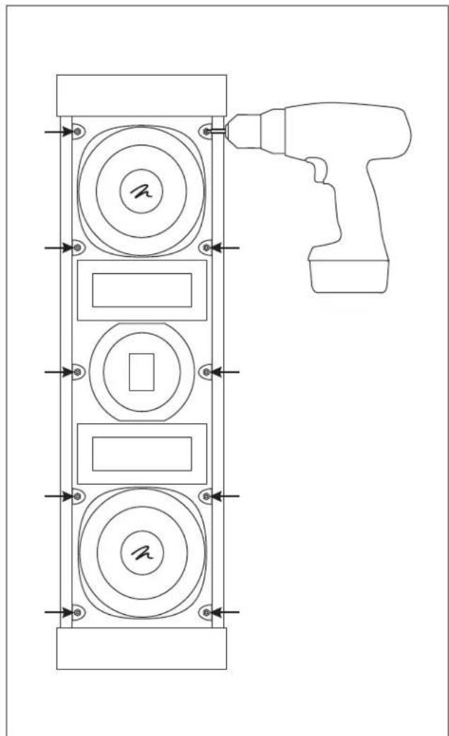 Martin Logan Voyage - Required wall opening (includes tolerance): - 11