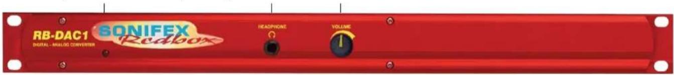 Sonifex Redbox RB-AEC - Front Panel Indicators & Controls - 1