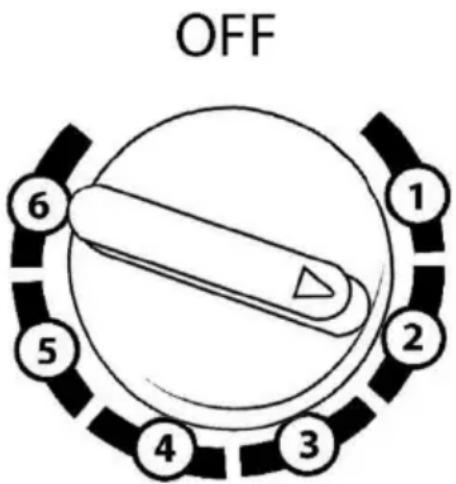 OFF 1 2 3 4 5 6