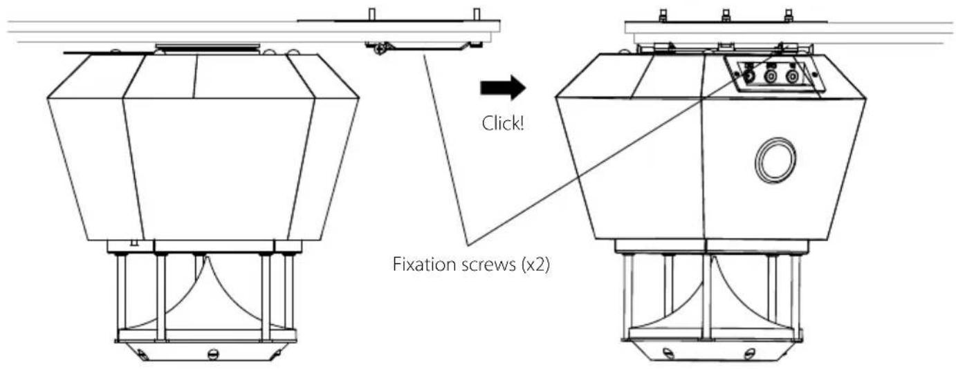 Click! Fixation screws (x2)
