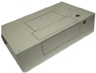 Summit RHW20 - 1/4" x 10", Horizontal Discharge (from rear of hood) - 1