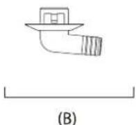 Daizuki DXCC09E426-20 - If the drain joint doesn't come with a rubber seal (see Fig. B), do the following: - 3