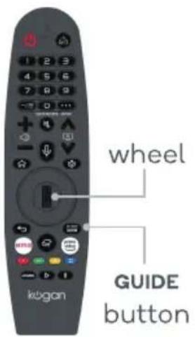 Kogan KAQL85W94QA - PAIRING THE MAGIC REMOTE - 1