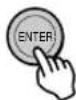 ALPINE HVS-HB0X - The special use setting list is displayed. Press ENTER. - 1