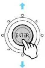 ALPINE HVS-HB0X - The point menu appears. Select DEST. and press ENTER. - 1